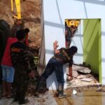 Banser Ambil Tindakan Tanggap Bencana Tanah Longsor