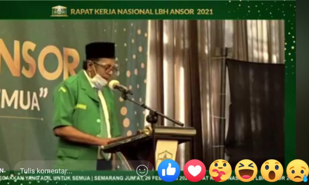 Rakernas LBH Ansor Dilaksanakan Secara ‘Hybrid’