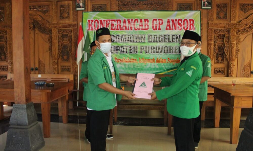 Konferancab GP Ansor Kecamatan Bagelen