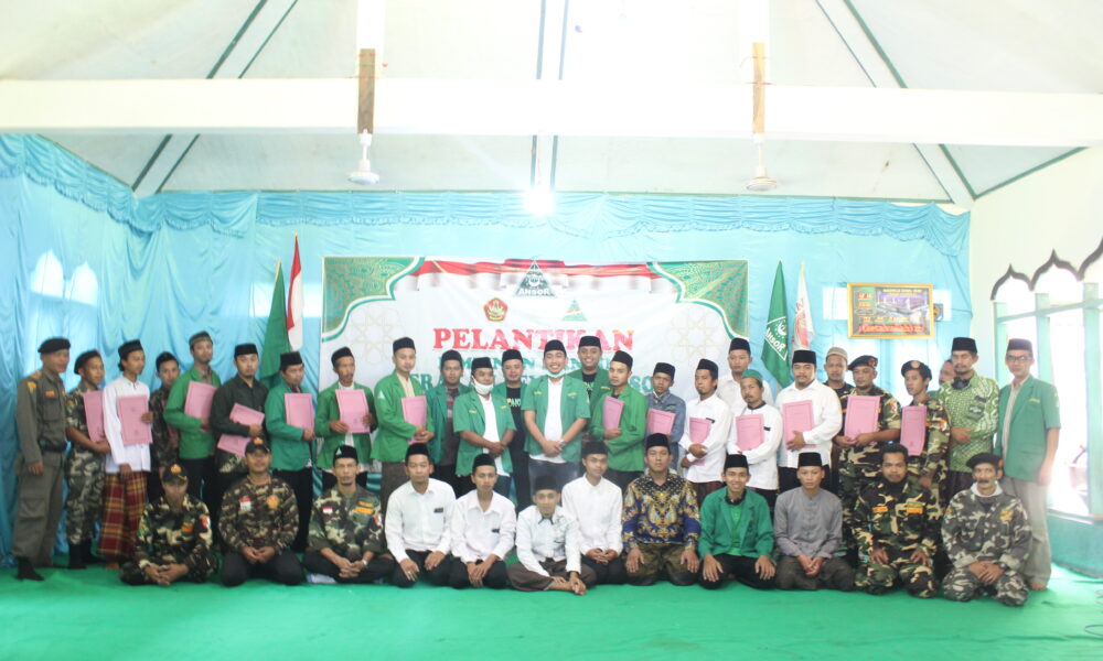 17 Ranting Ansor Se Kecamatan Loano Resmi Dilantik