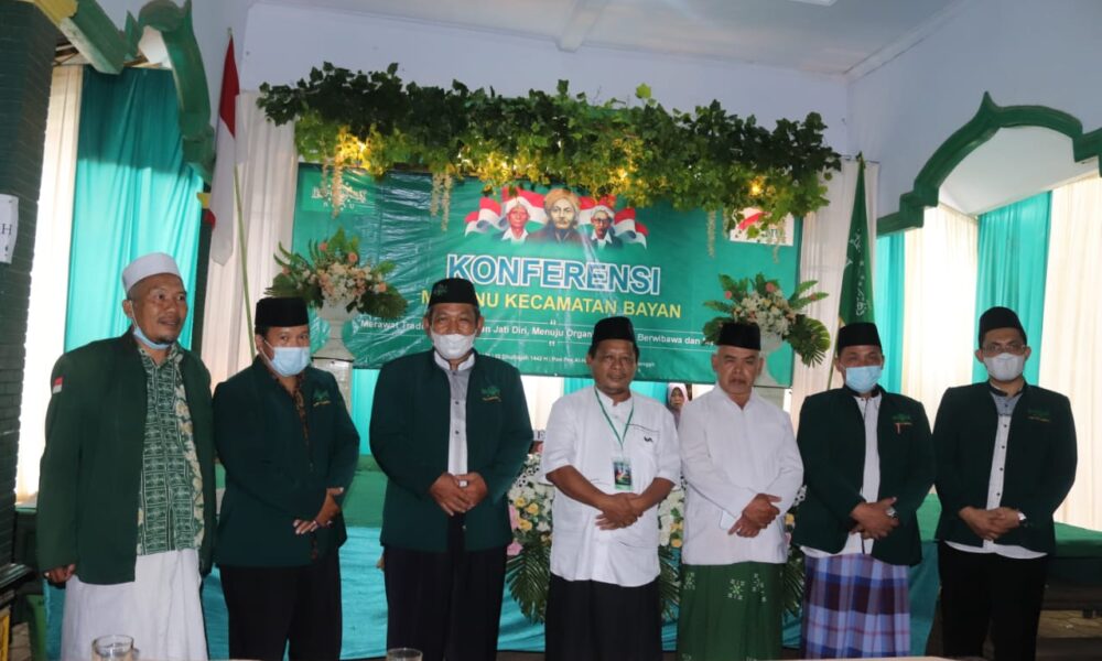 MWC NU Kecamatan Bayan Gelar Konferensi Pemilihan Pengurus Baru