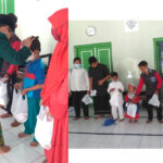 Meriahkan Muharram Pengurus Ranting Nahdlatul Ulama Desa Kerep Santuni Anak Yatim dan Piatu