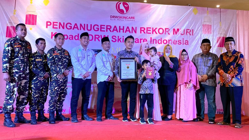 Sinergi Dengan Ansor, DRW Raih Rekor MURI