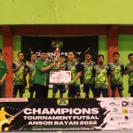 Diikuti 24 Tim, Turnamen Futsal Ansor Bayan 2022 Tuntas Digelar