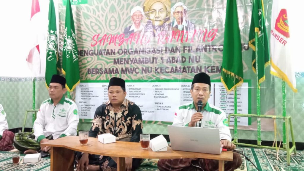 MWC NU Kecamatan Kemiri Sambut Satu Abad NU Selenggarakan Sambang Ranting
