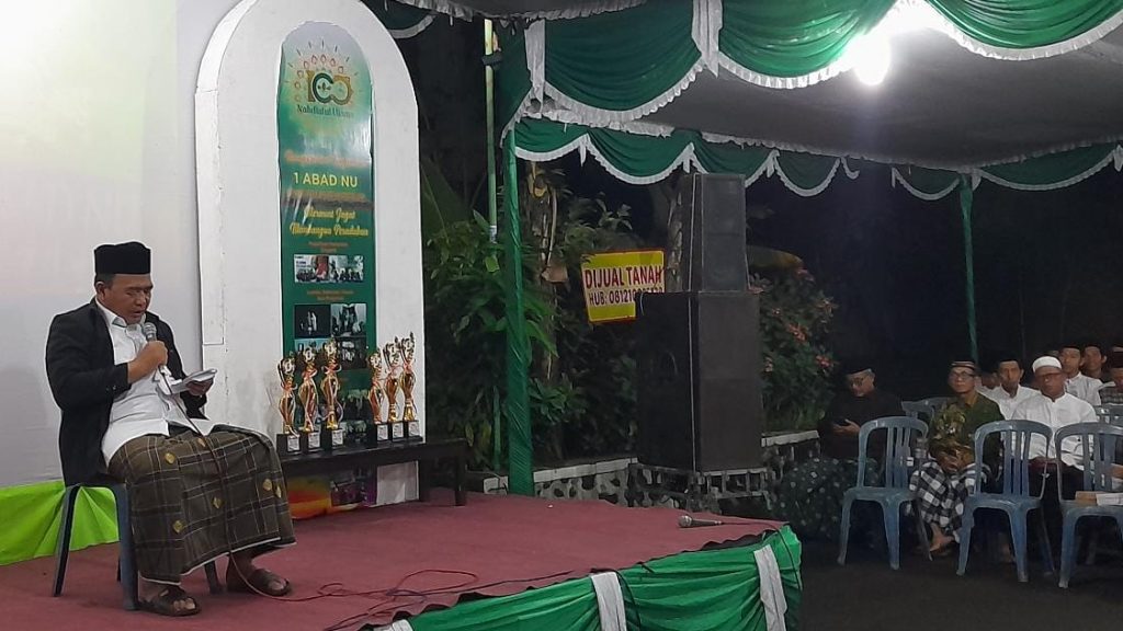 Pesan Rais Syuriyah MWCNU Purworejo kepada Pengurus NU : Teladani Nabi Syuaib AS ketika Khidmah di NU