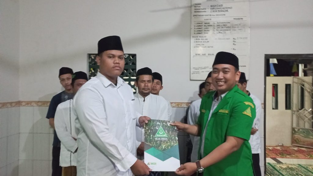 Resmi Dikukuhkan, Pimpinan Ranting GP Ansor Mudal Purworejo Semakin Mantap Jalani Abad ke 2 NU