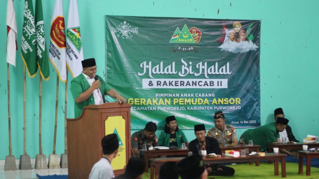 Silaturahim Halal Bihalal dan Rakerancab II PAC GP Ansor Purworejo