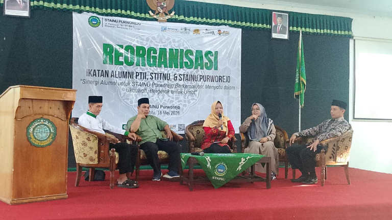 Sambut Transformasi Menjadi UNU Jateng, IKA STAINU Purworejo Sukses Gelar Reorganisasi Lintas Generasi