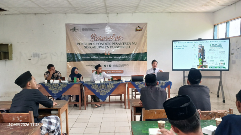 RMI PCNU Purworejo Gelar Sarasehan “Revolusi Sampah Pesantren: Dari Masalah Jadi Berkah”